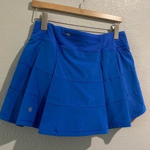 pace rival skirt long pool side blue 6